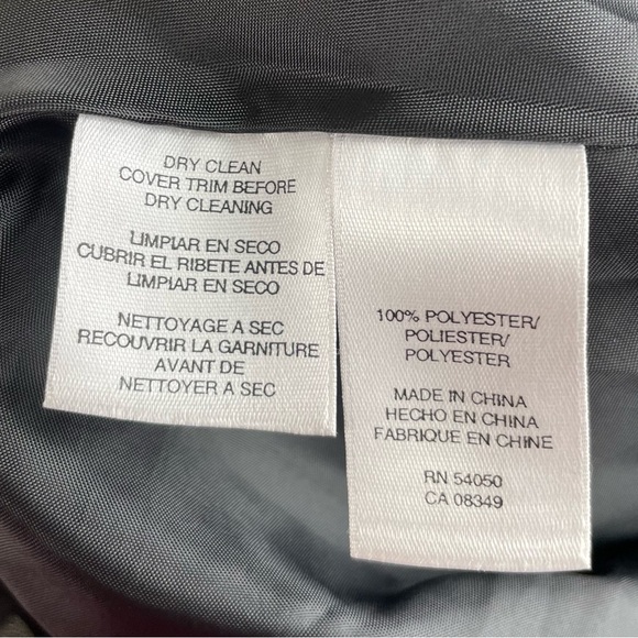 Vintage Evan-Picone Black Chiffon Sleeveless Rhinestone Cocktail Dress Size 6 - Picture 7 of 8